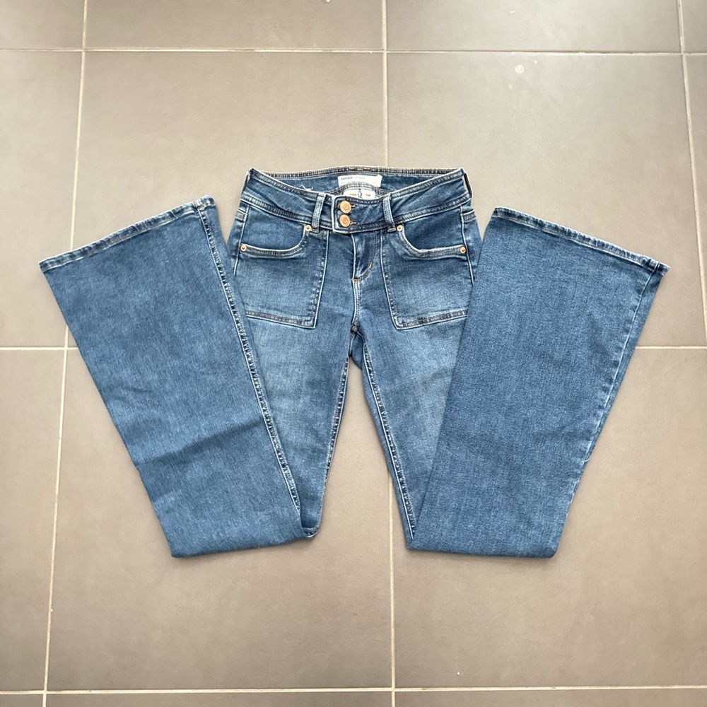 Garage Blue Flare Women's Jeans